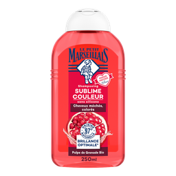 Le Petit Marseillais Shampooing Coquelicot Et Grenade Bio Cheveux Colorés Et Méchés 250Ml