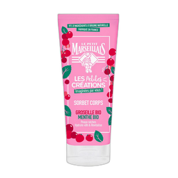 LE PETIT MARSEILLAIS Sorbet Corps Groseille et Menthe Bio 0.2 kg