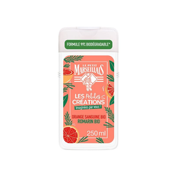 LE PETIT MARSEILLAIS Douche Les P'tites Créations Orange Sanguine Bio & Romarin 250 ml