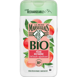 Le Petit Marseillais Gel Douche Bio Rafraîchissant Pêche Et Nectarine 250Ml