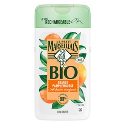 Le Petit Marseillais Gel Douche Bio Energisant Orange Pamplemousse 250Ml
