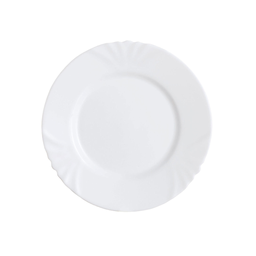 LUMINARC Plato de Postre Cadix Blanco Vidrio Ø 19cm