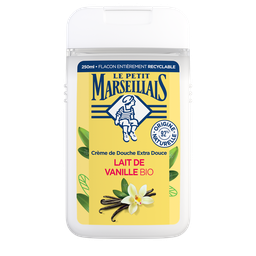 Le Petit Marseillais Crème De Douche Extra Douce Lait De Vanille Bio 250Ml