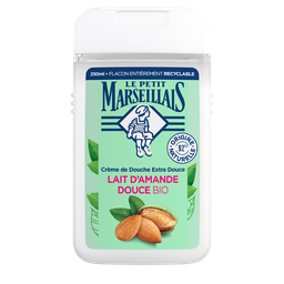 Le Petit Marseillais Crème De Douche Extra Douce Lait D'Amande Douce Bio 250Ml