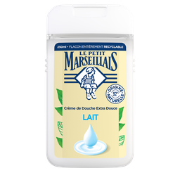 Le Petit Marseillais Crème De Douche Extra Douce Au Lait 250Ml