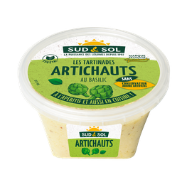 SUD & SOL Tartinable Artichauts au Basilic SUD & SOL