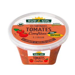 SUD & SOL Tartinable Tomates Confites à l'Origan SUD & SOL
