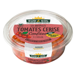 SUD & SOL Antipasti Tomates Cerises Confites à l'Origan SUD & SOL