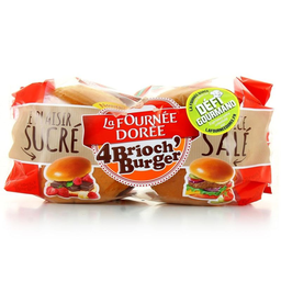 LA FOURNEE DOREE four doree brioch burger 200g