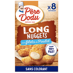 PERE DODU Long Nuggets de filetes de pollo 200 g