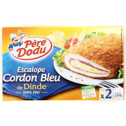 PÈRE DODU Escalope de Pavo Cordon Bleu 200 g