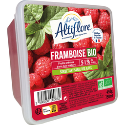 ALTIFLORE Organic Raspberry Sorbet 450 g