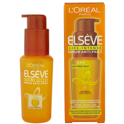 L'OREAL Serum Anti Frizz 48H Liss Intense Con Aceite De Argan 50 ml