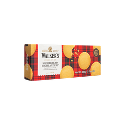 WALKERS Shortbread highlanders biscuits sablés ronds pur beurre Environ 7 biscuits 200 g