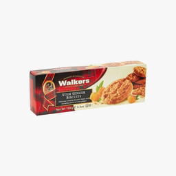WALKERS Stem ginger biscuits