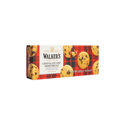 WALKERS Biscuits Chocolate Chip Shortbread 125 g