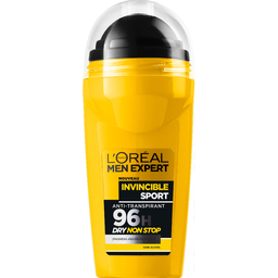 MEN EXPERT Desodorante Hombre Roll-On Dry Non Stop 96H Invincible Sport 50 ml