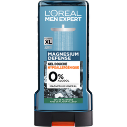 MEN EXPERT Gel de Ducha Hombre Cuerpo y Cabello Hipoalergénico Magnesio 300 ml