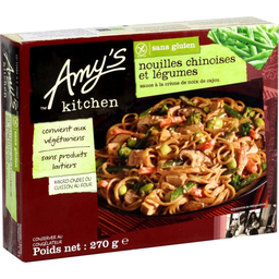 AMY KITCHEN Noodles Chineses e Legumes Sem Glúten 270 g