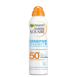 AMBRE SOLAIRE GARNIER Sensitive Dry Mist Sun Protection SPF50 200 ml