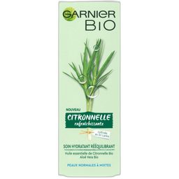 GARNIER BIO Soin hydratant rééquilibrant citronnelle peaux normales à mixtes 50ml
