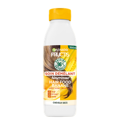 FRUCTIS Hair Food Acondicionador Desenredante Plátano Cabello Seco 350 ml